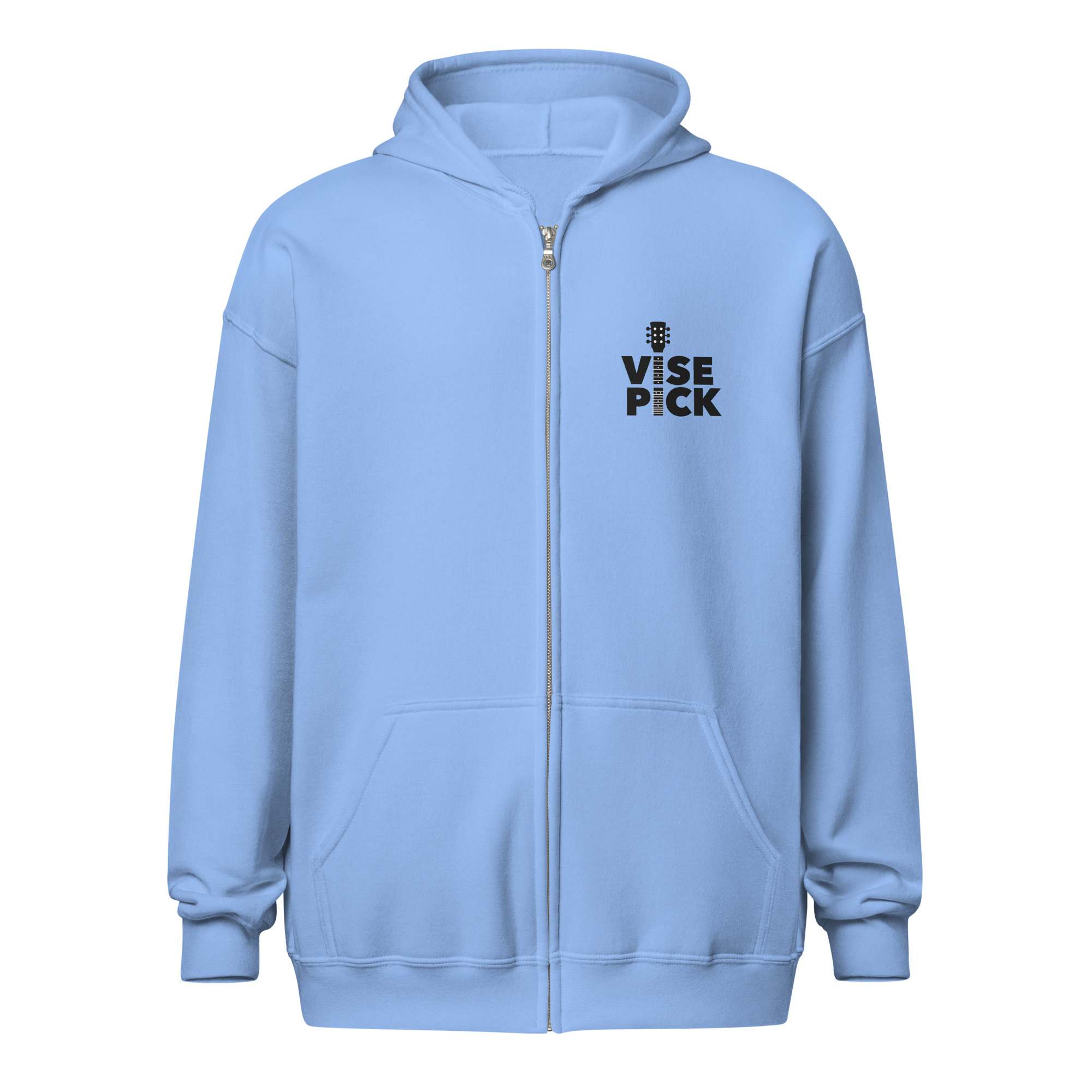 Unisex Heavy Blend Zip Hoodie Logo Front and Back (Other Colors) - Image 5