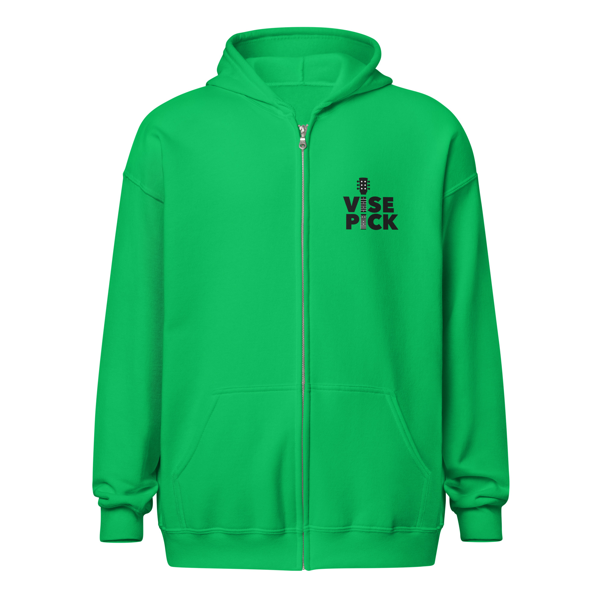 Unisex Heavy Blend Zip Hoodie Logo Front and Back (Other Colors) - Image 4