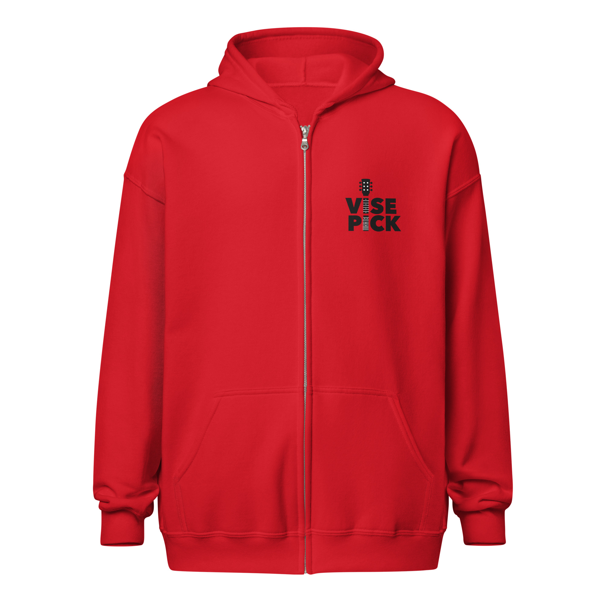 Unisex Heavy Blend Zip Hoodie Logo Front and Back (Other Colors) - Image 2