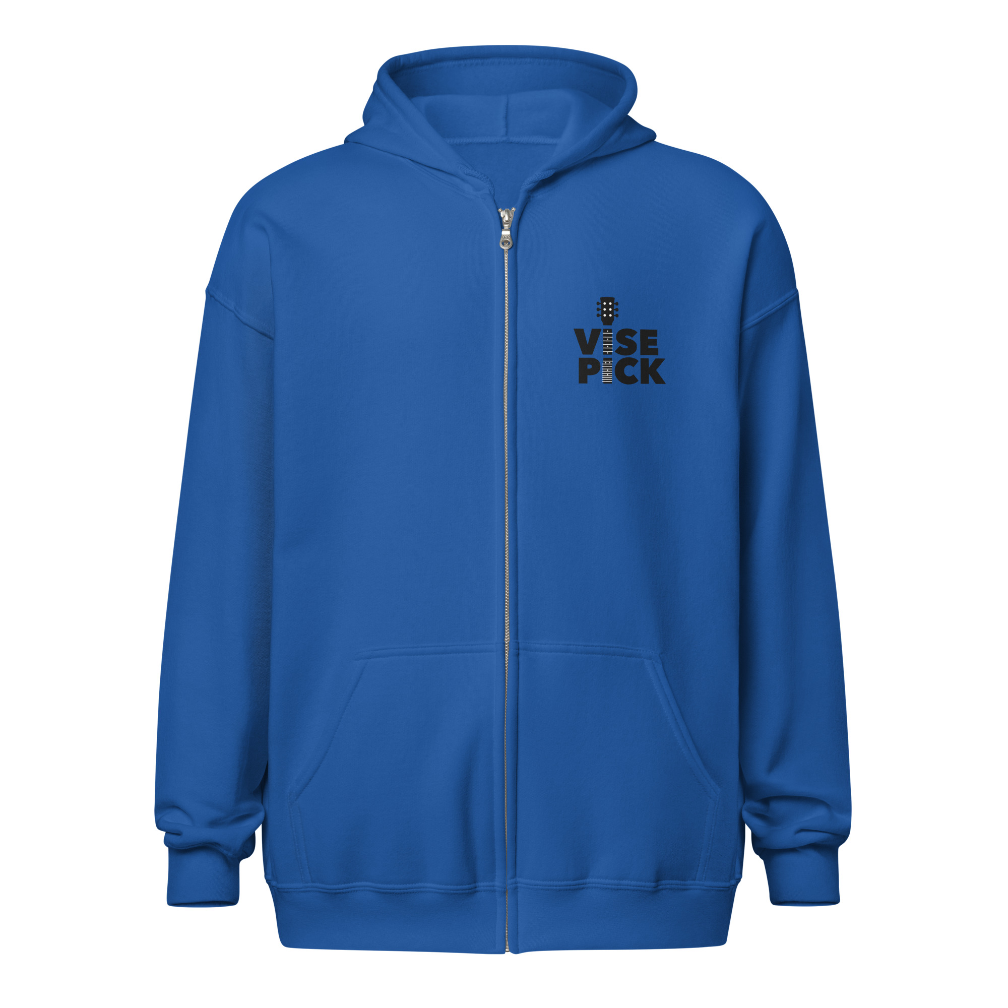 Unisex Heavy Blend Zip Hoodie Logo Front and Back (Other Colors) - Image 3