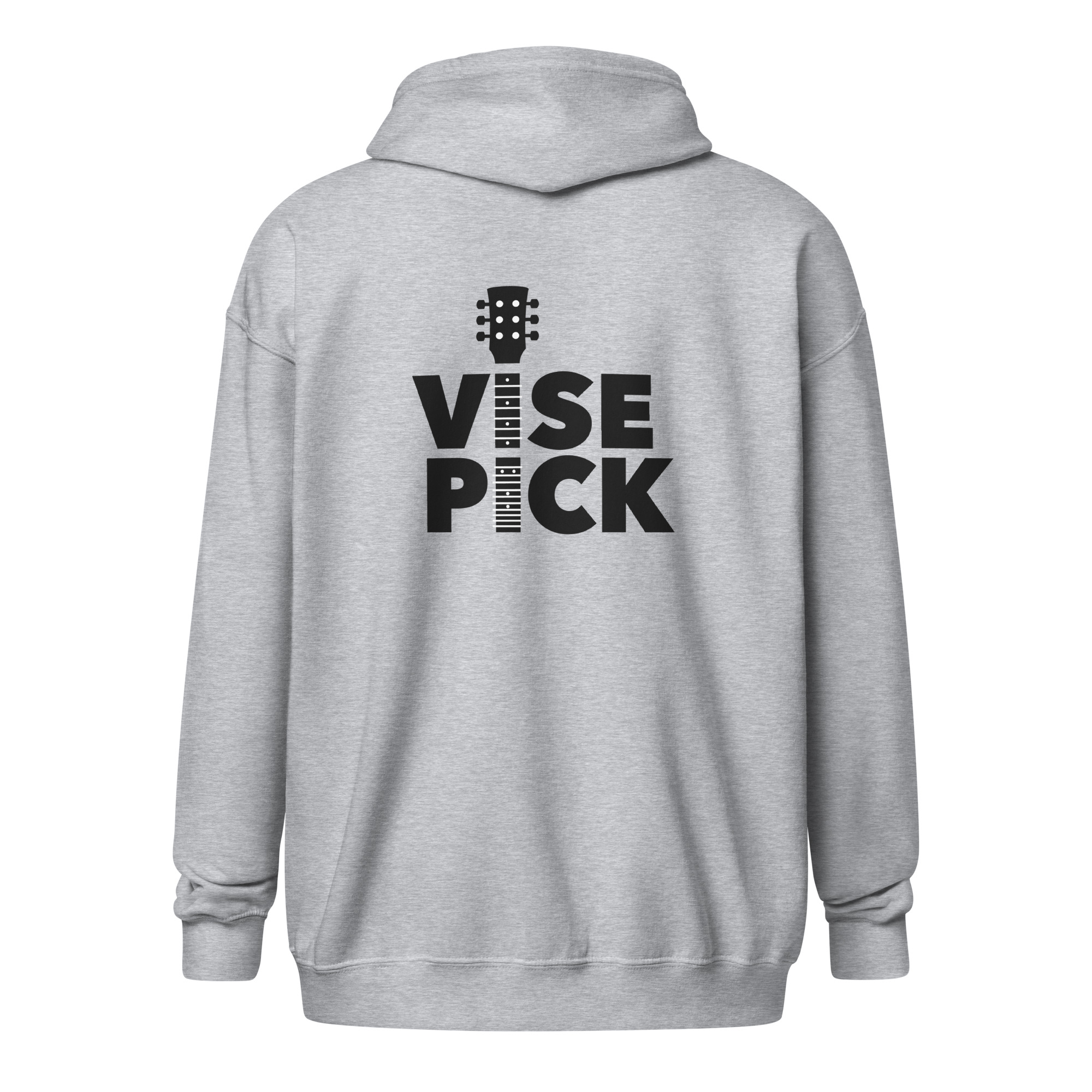 Unisex Heavy Blend Zip Hoodie Logo Front and Back (Other Colors)