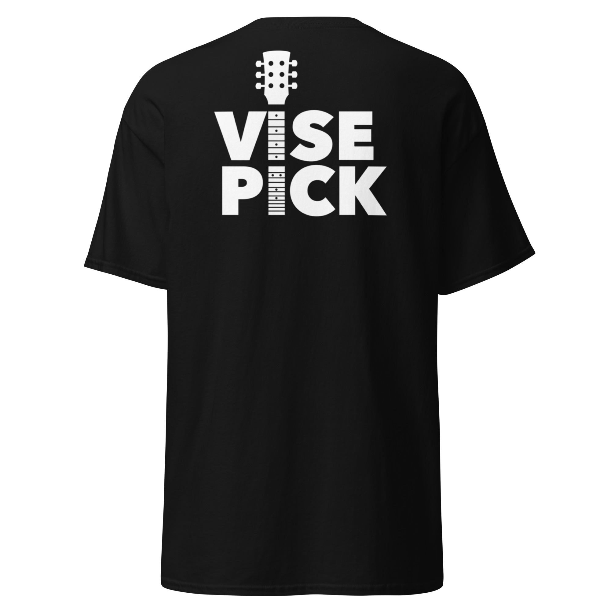 Unisex Classic Tee Logo Front and Back (Black) - Image 2