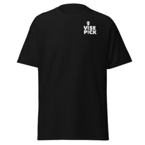 Unisex Classic Tee Logo Front and Back (Black)