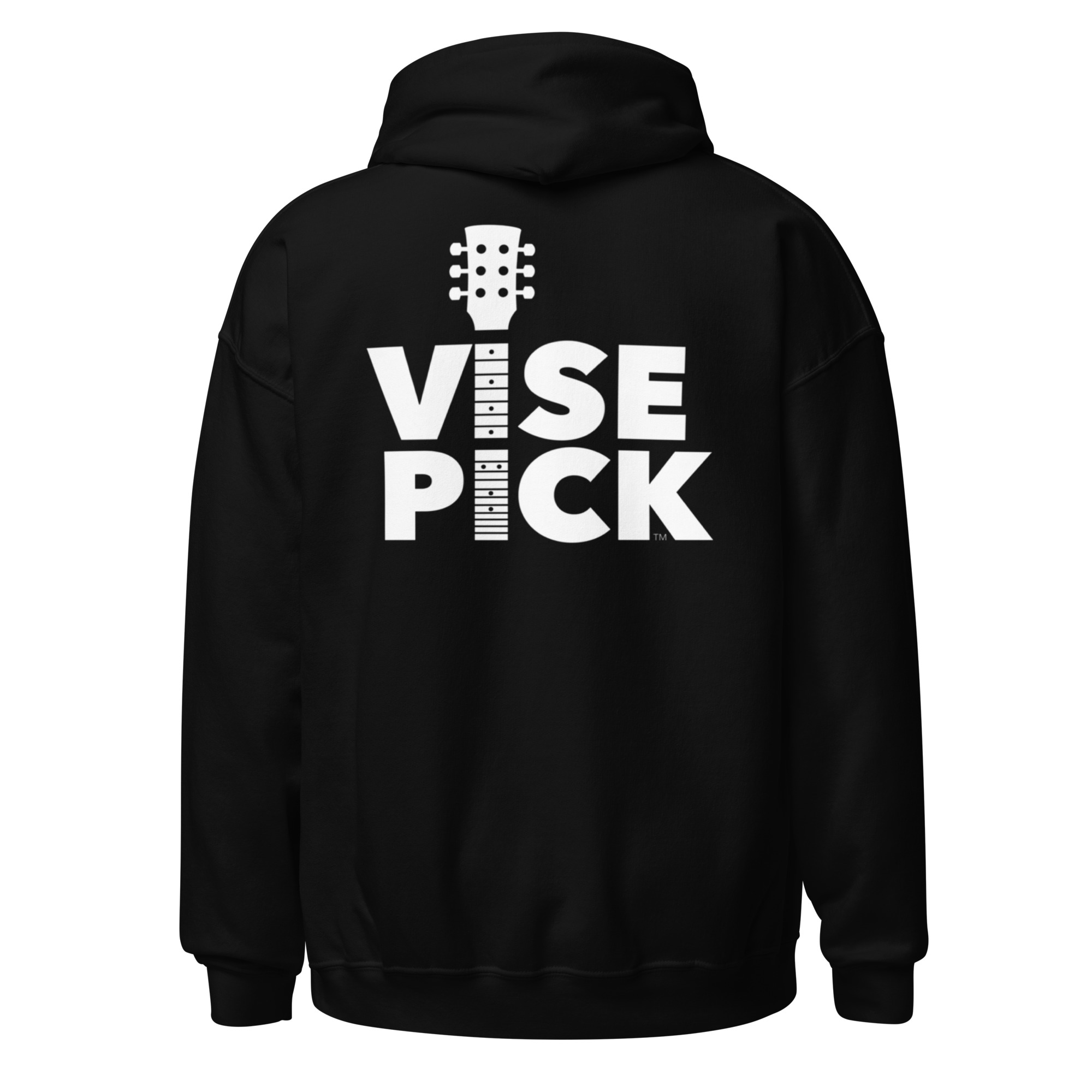 Unisex Hoodie Logo Front and Back (Black) - Image 11