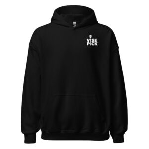Unisex Hoodie Logo Front and Back (Black)
