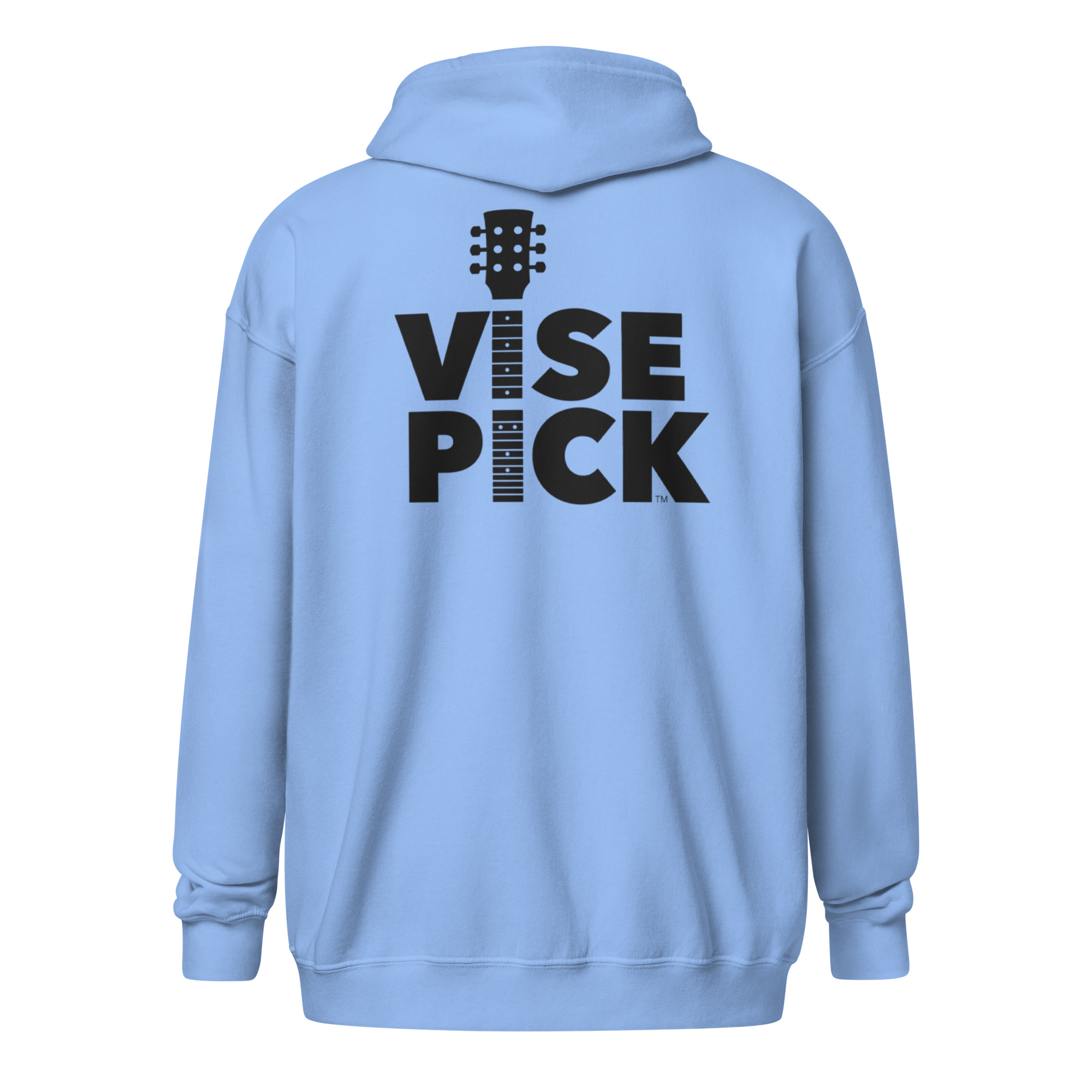 Unisex Heavy Blend Zip Hoodie Logo Front and Back (Other Colors) - Image 5