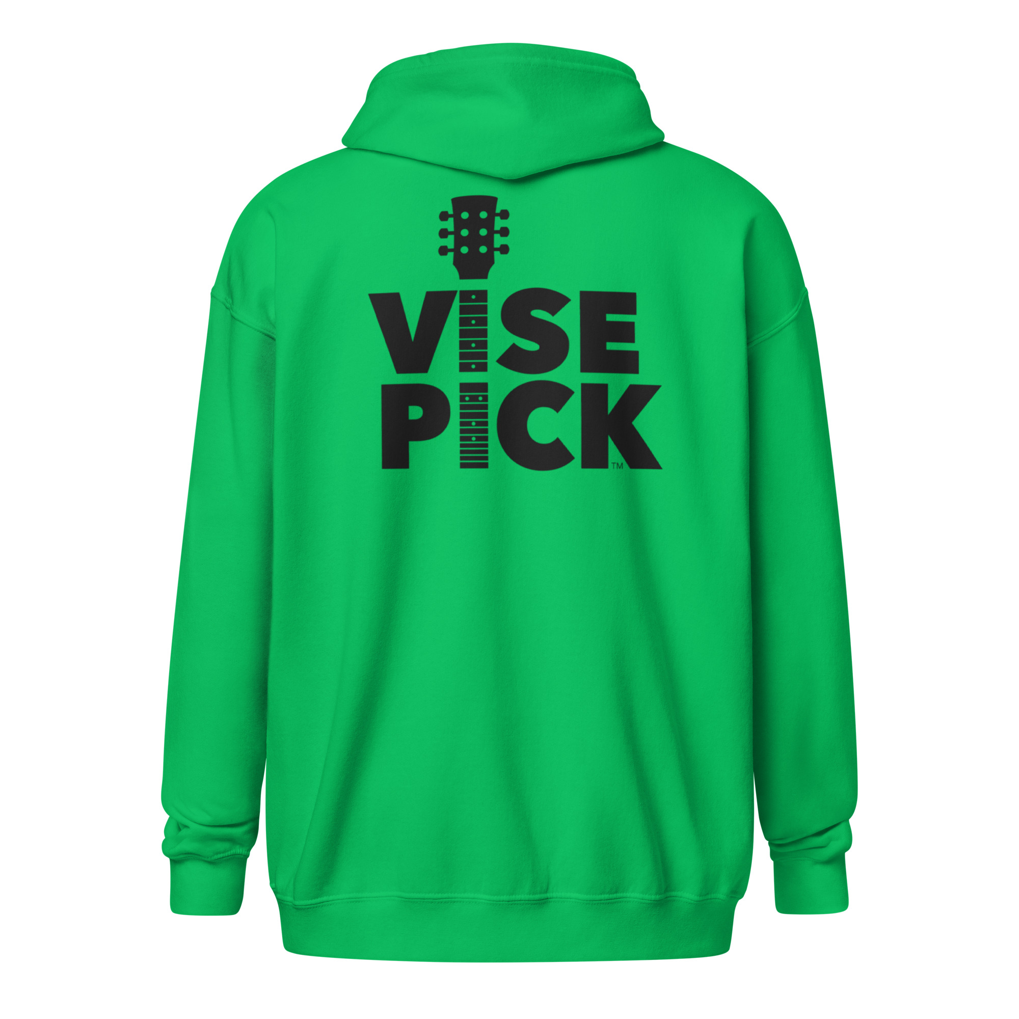 Unisex Heavy Blend Zip Hoodie Logo Front and Back (Other Colors) - Image 4