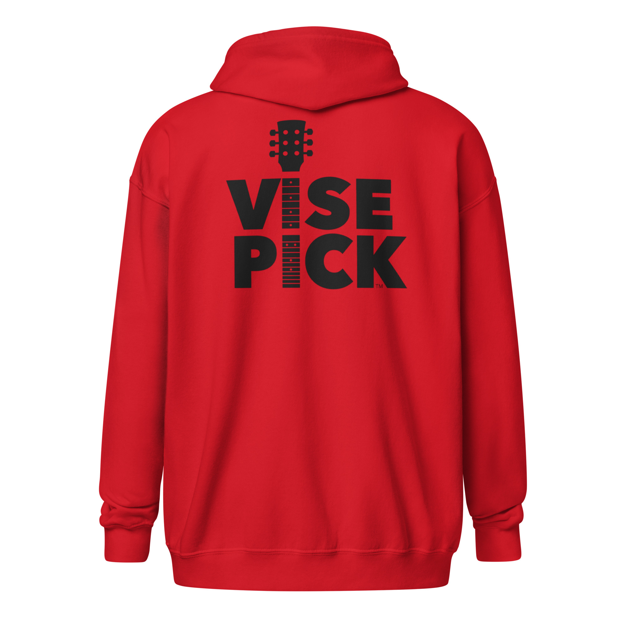 Unisex Heavy Blend Zip Hoodie Logo Front and Back (Other Colors) - Image 2
