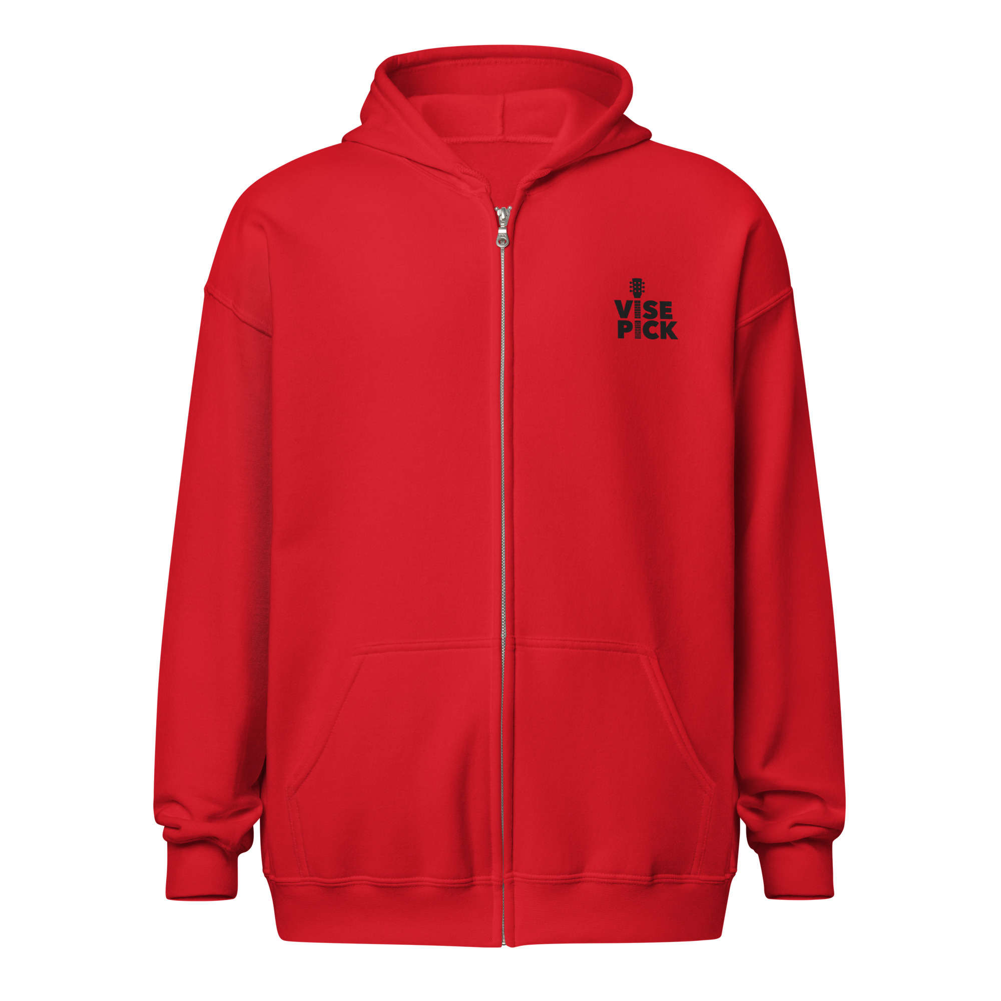 Unisex Heavy Blend Zip Hoodie Logo Front and Back (Other Colors)