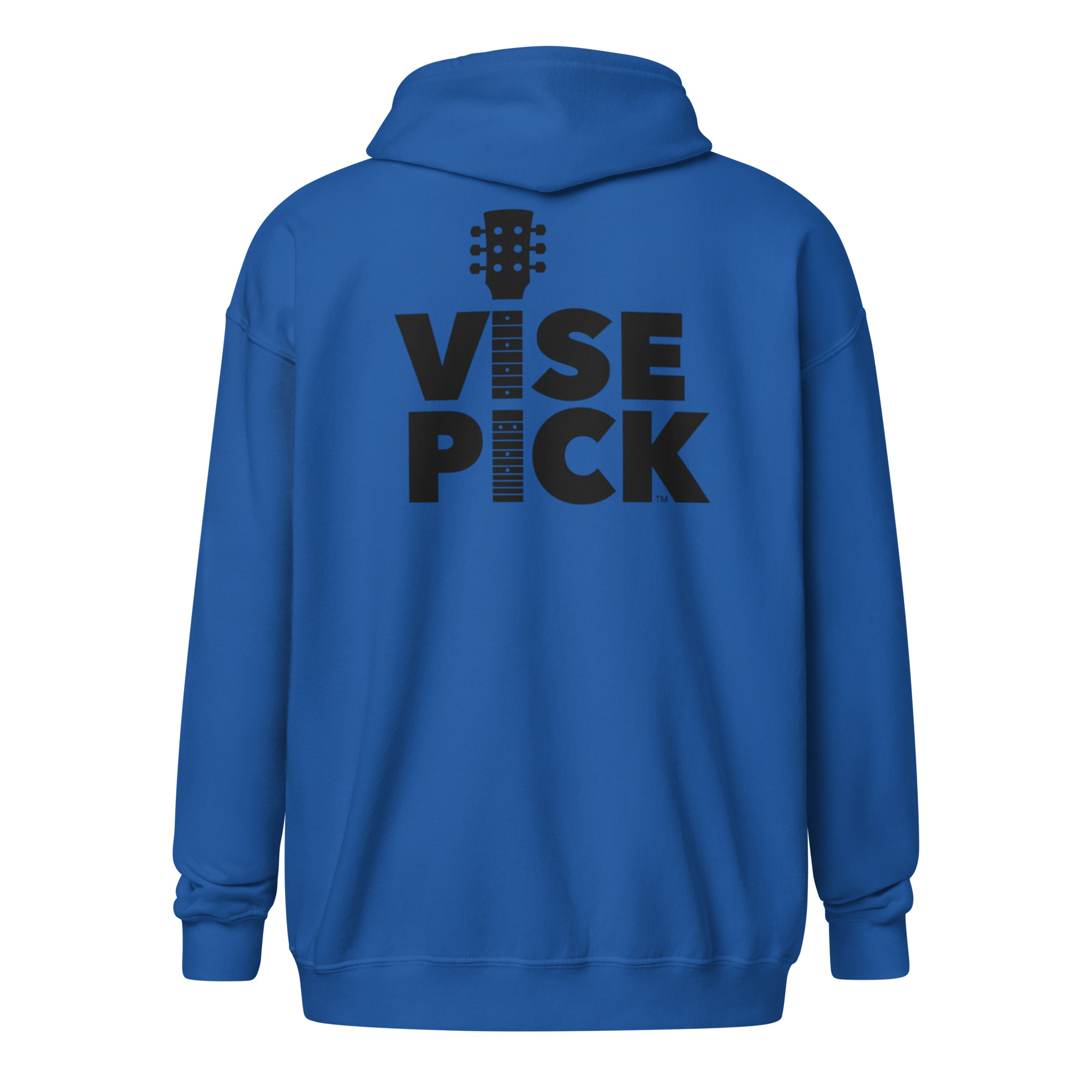 Unisex Heavy Blend Zip Hoodie Logo Front and Back (Other Colors) - Image 3
