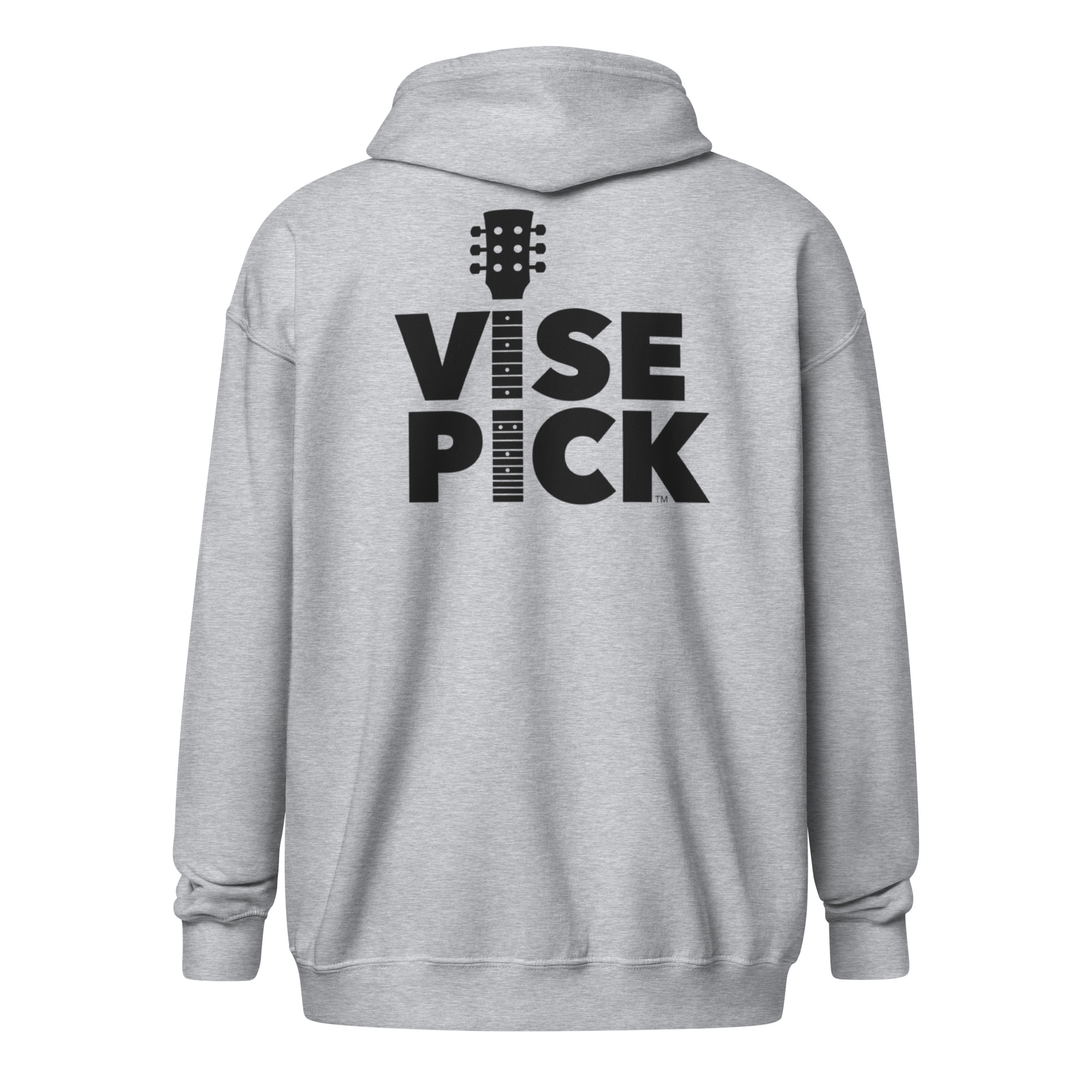 Unisex Heavy Blend Zip Hoodie Logo Front and Back (Other Colors) - Image 6